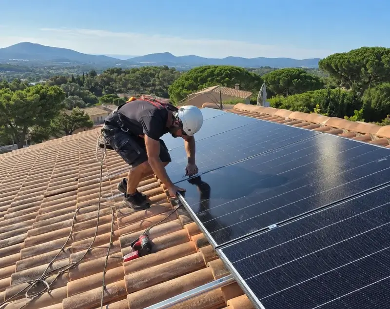 Installateur panneaux solaires Caumont-sur-Durance — pose photovoltaïque sur toiture