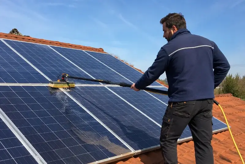 Nettoyage et entretien de panneaux solaires à Caumont-sur-Durance
